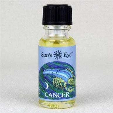 Cancer Zodiac Oil .5 oz - Sacred Crystals 0.5 oz Oils