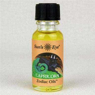 Capricorn Zodiac Oil .5 oz - Sacred Crystals 0.5 oz Oils