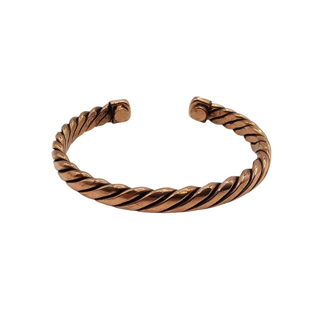 Pure Solid Copper Cuff Bracelet