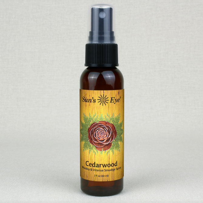Cedarwood Spray — Sun's Eye bottle