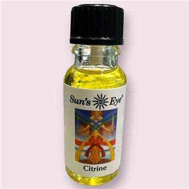 Citrine Oil .5 oz - Sacred Crystals 0.5 oz Oils