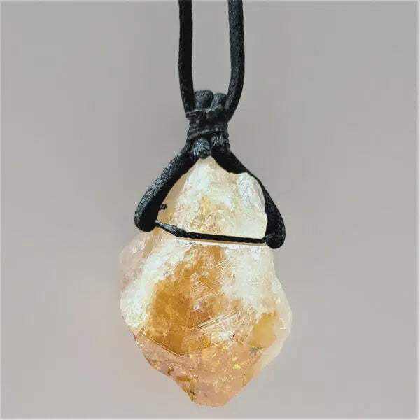 Citrine Power Necklace - Sacred Crystals Chains and Necklaces