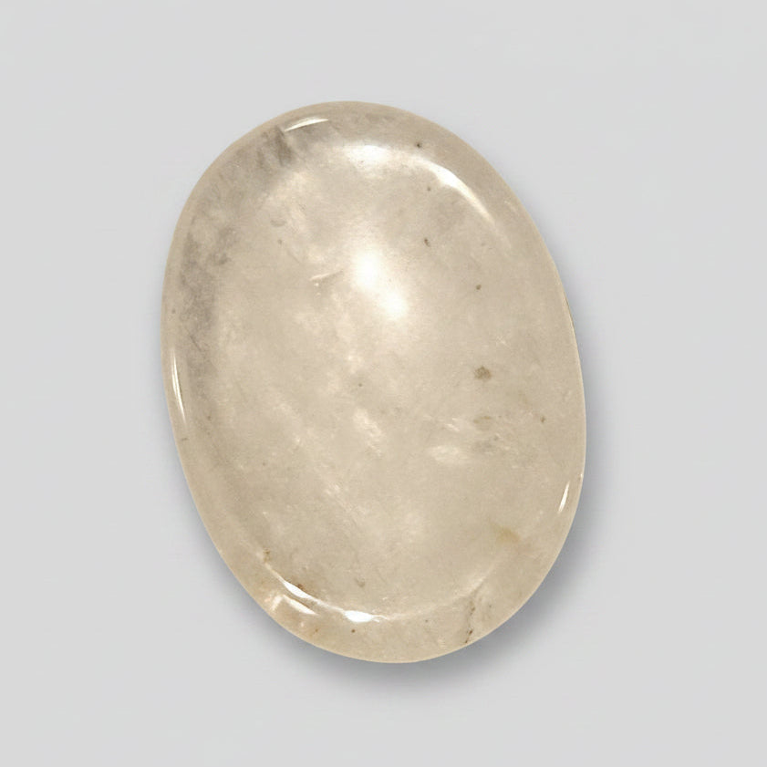 Clear Quartz Comfort Stone - Sacred Crystals Tumbled Stones