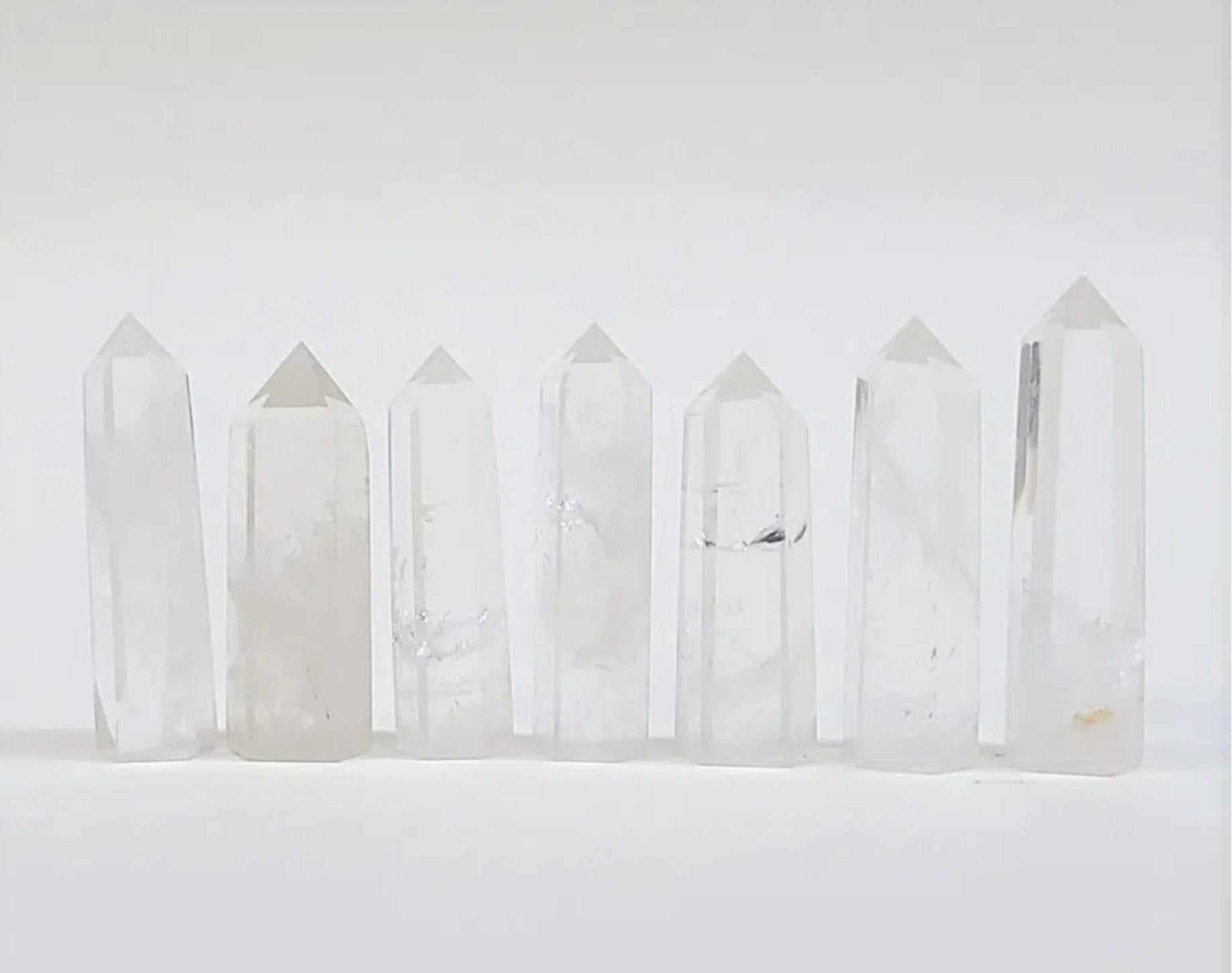 Clear Quartz Destiny Tower - Sacred Crystals Clear Quartz