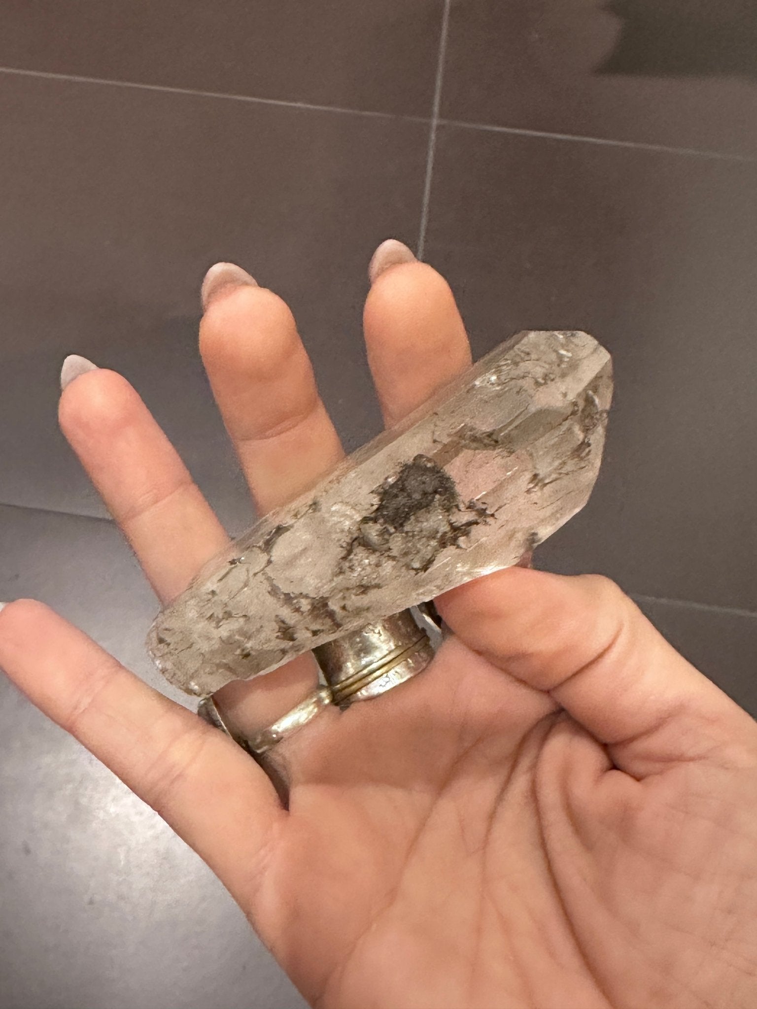 Clear Quartz Point Natural 120.4 - Sacred Crystals All Crystals