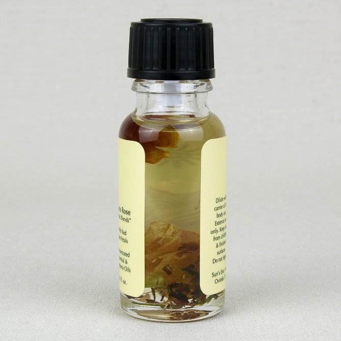 Coco Rose Oil — back label