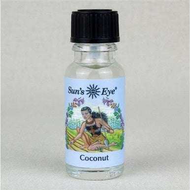 Coconut Oil .5 oz - Sacred Crystals 0.5 oz Oils