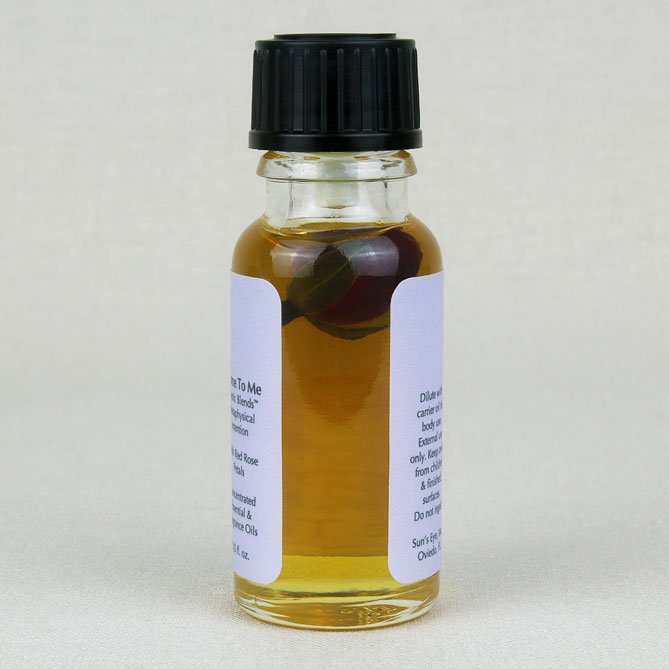 Come To Me Oil — back label