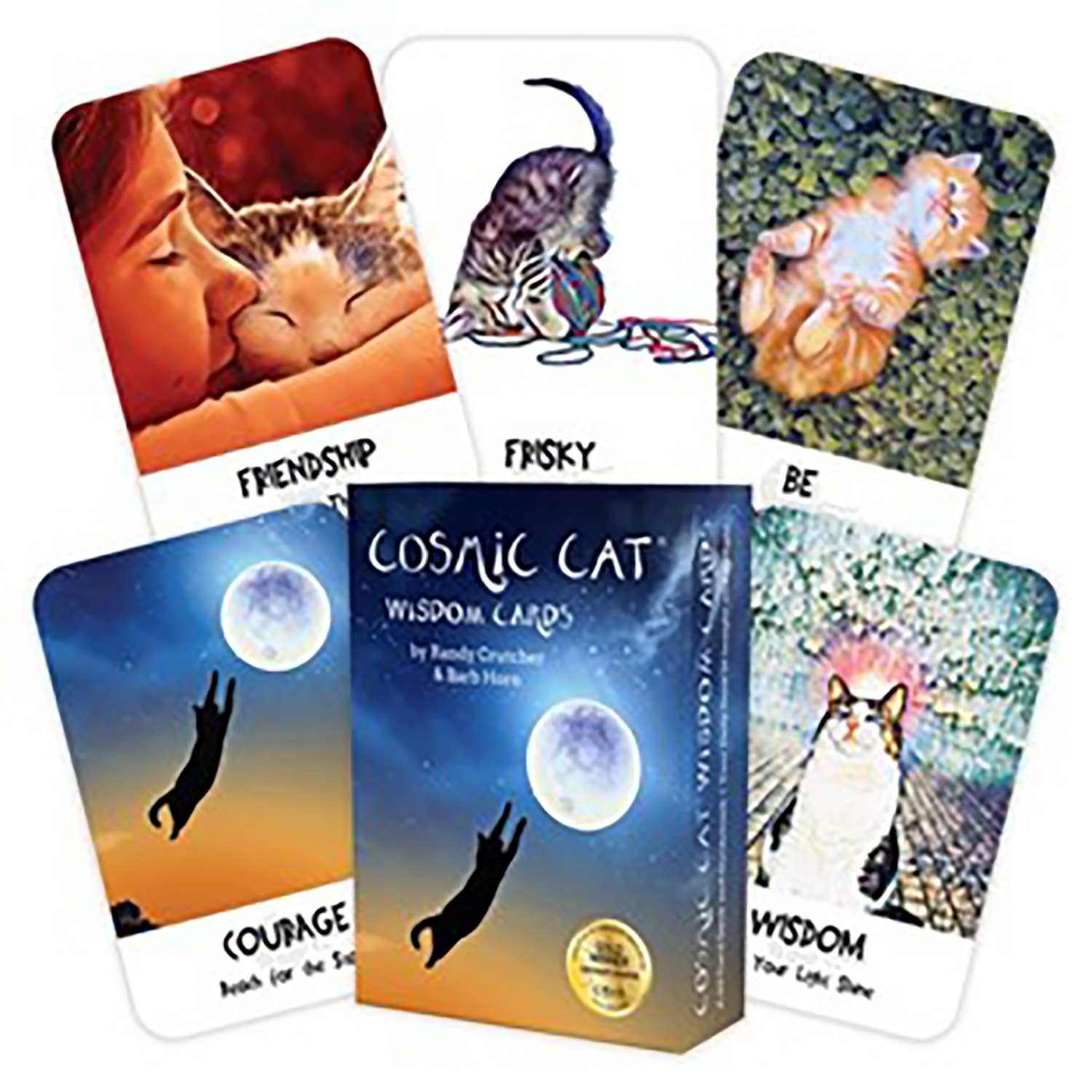 Cosmic Cat Wisdom Cards by  Barb Horn and Randy Crutcher