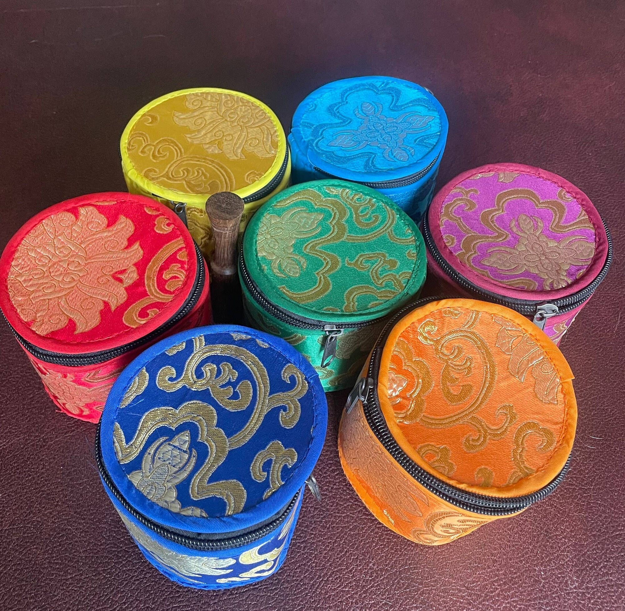 Handmade Tibetan Singing Bowl with Carrying Case