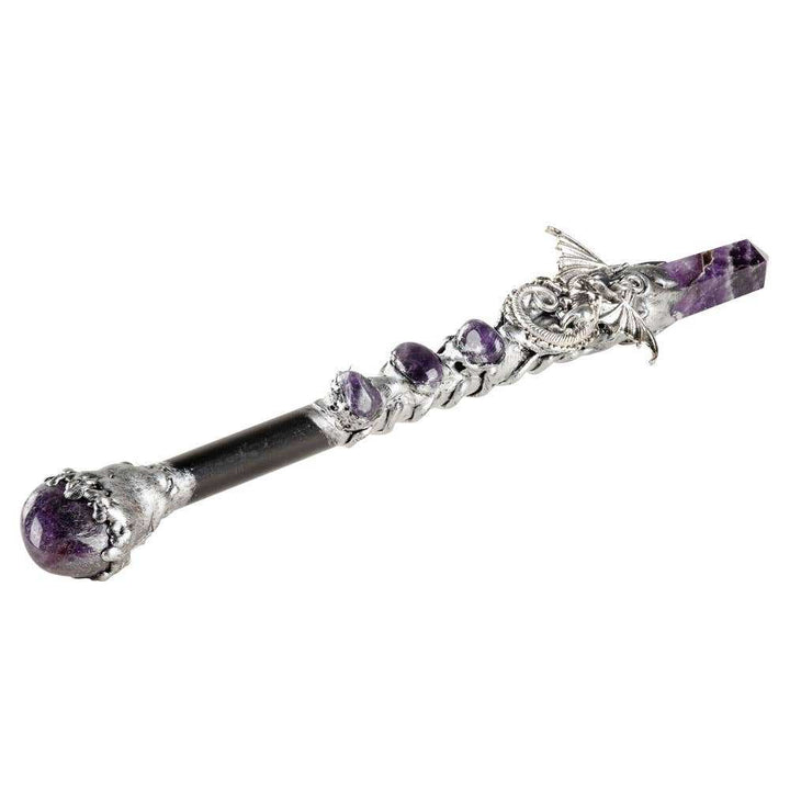 Dragon Wand with Amethyst