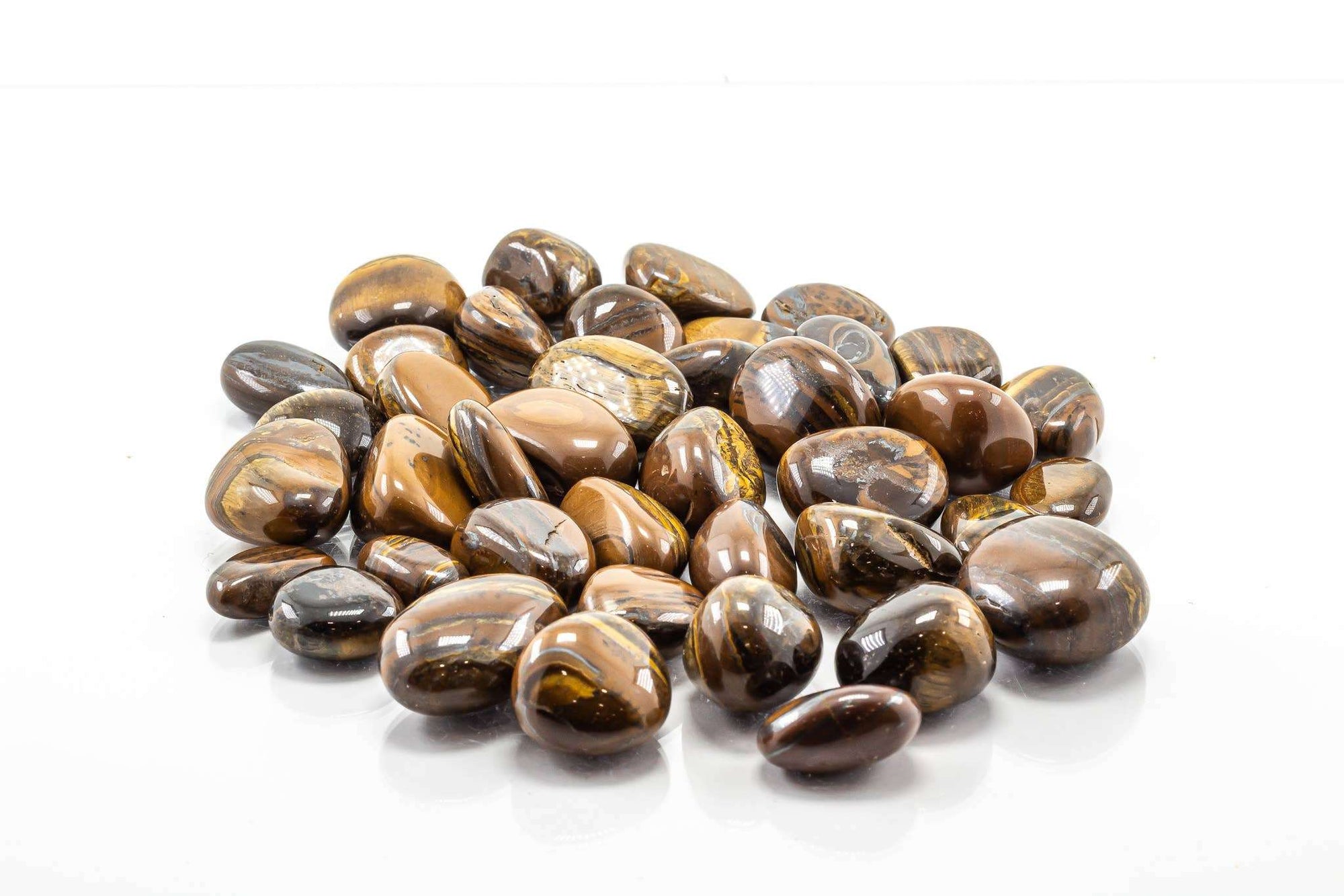 Tiger Iron Tumbled Pocket Stone