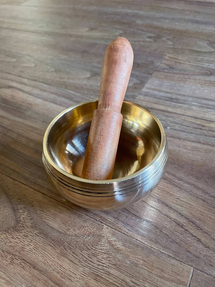 Handmade Tibetan Singing Bowl with Carrying Case