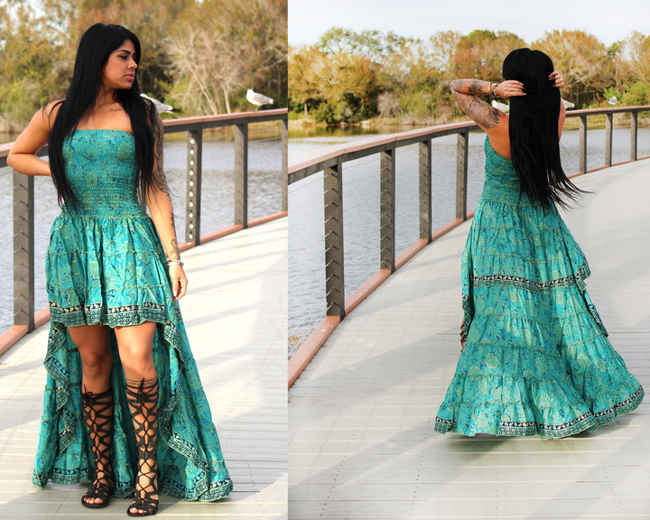 High Low Boho Summer Dress Assorted Colors