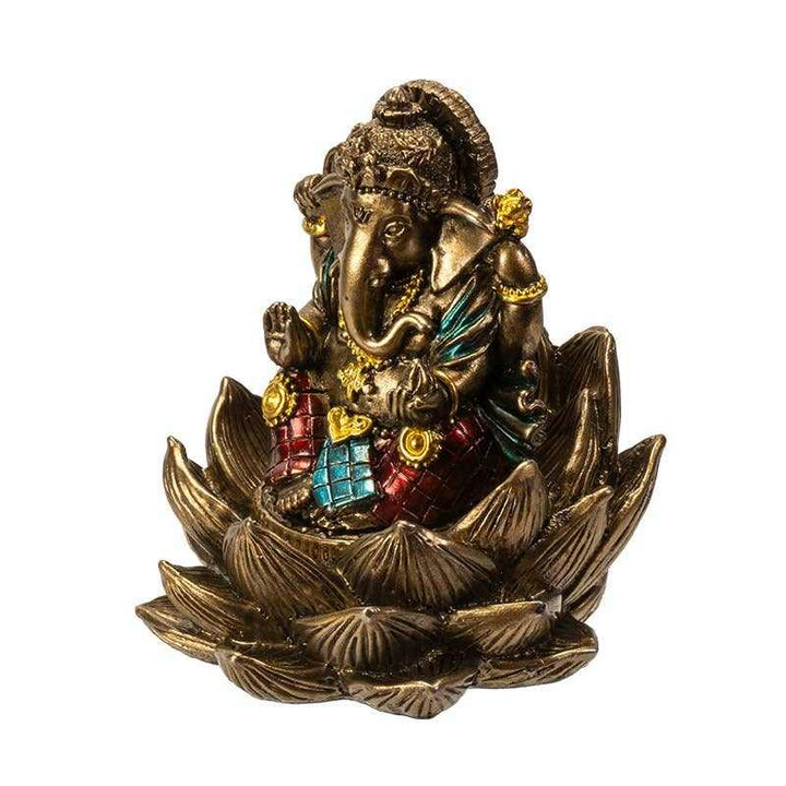 Ganesha Hindu God on Lotus