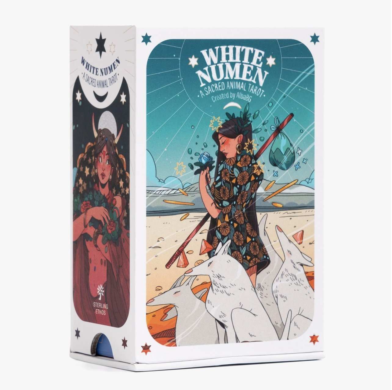 Deck - White Numen: A Sacred Animal Tarot Deck - Sacred Crystals Sacred Book Store