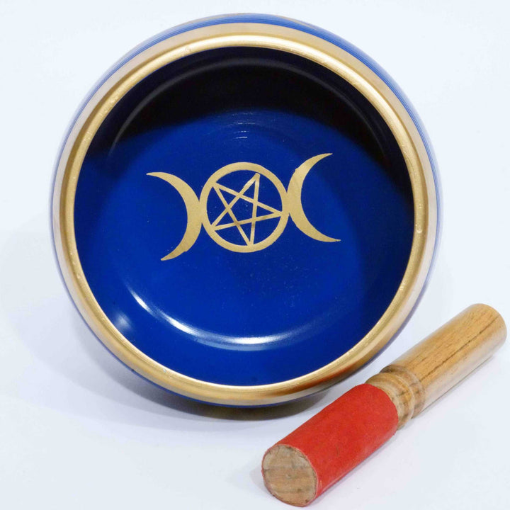 3 Moon Singing Bowl - 6"