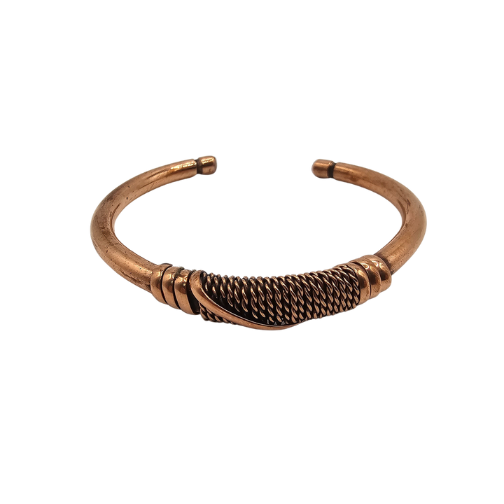 Pure Solid Copper Cuff Bracelet