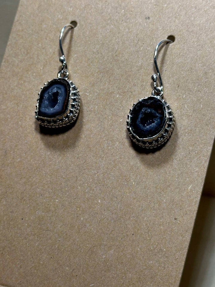 Druzy Agate Earrings - Sacred Crystals Earrings