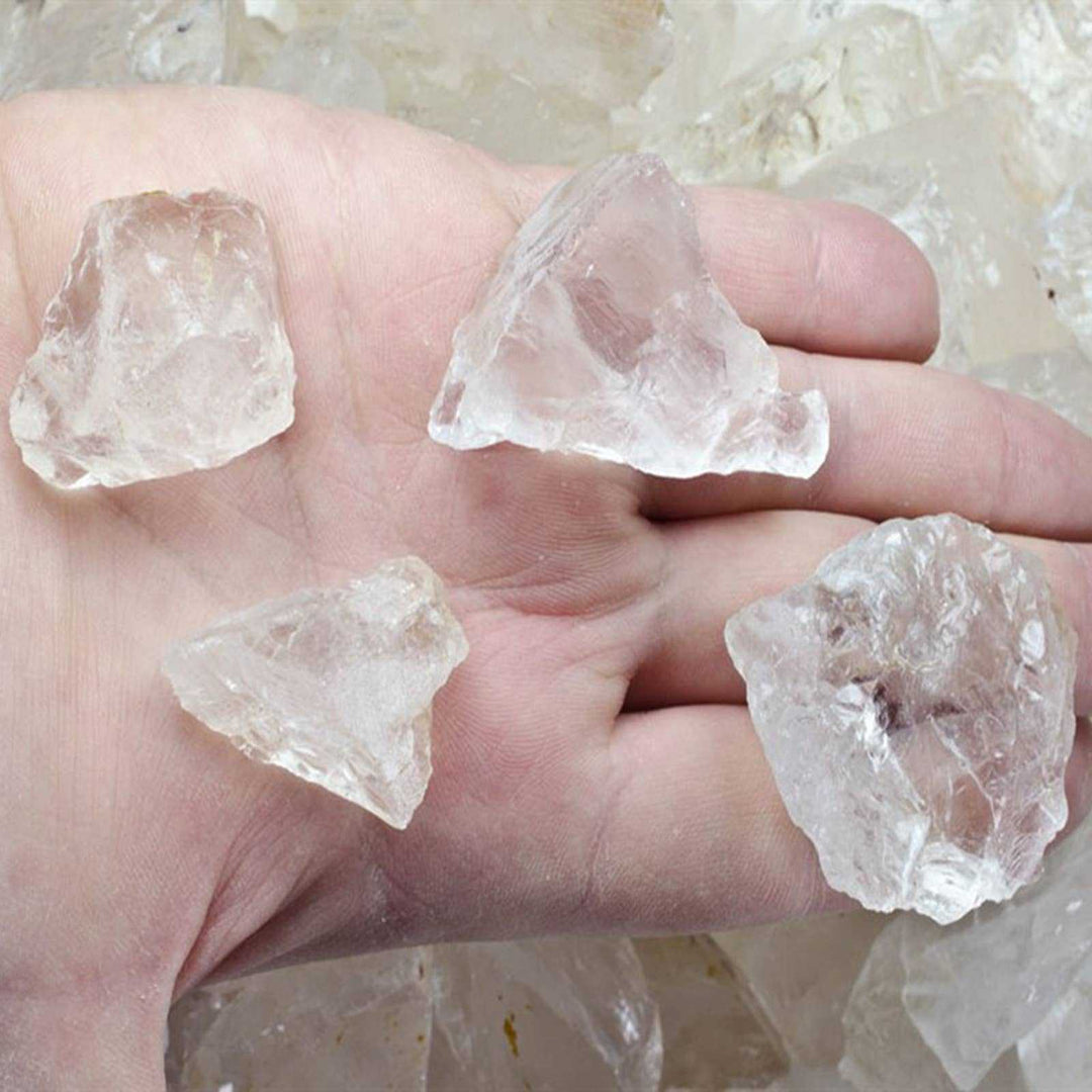Rough Quartz Chunk Crystals