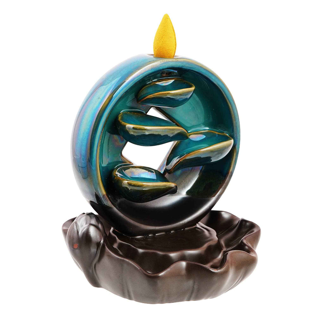 Round Ceramic Back Flow Burner