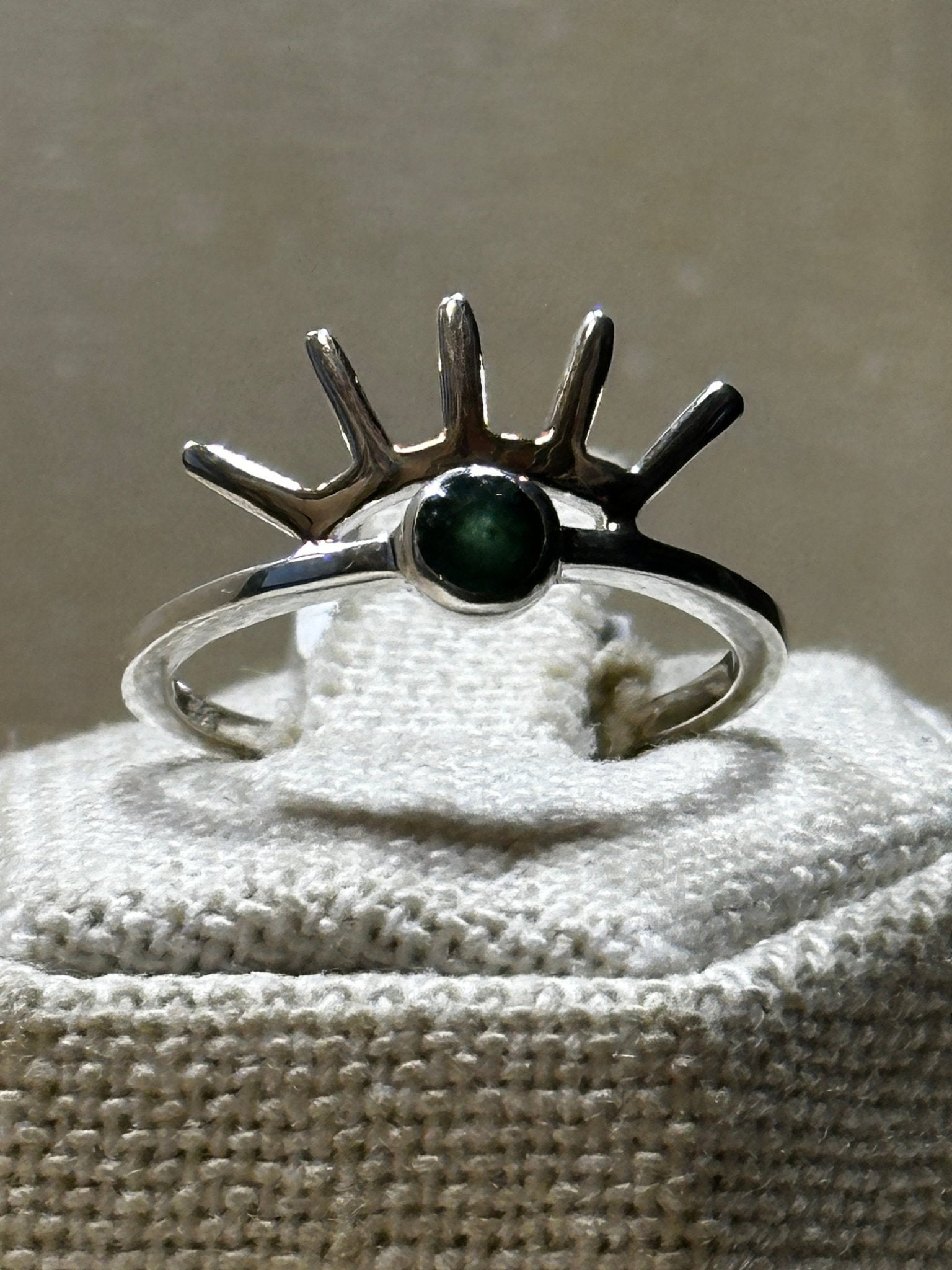 Emerald Ring Size 8 (02.2028) - Sacred Crystals Rings