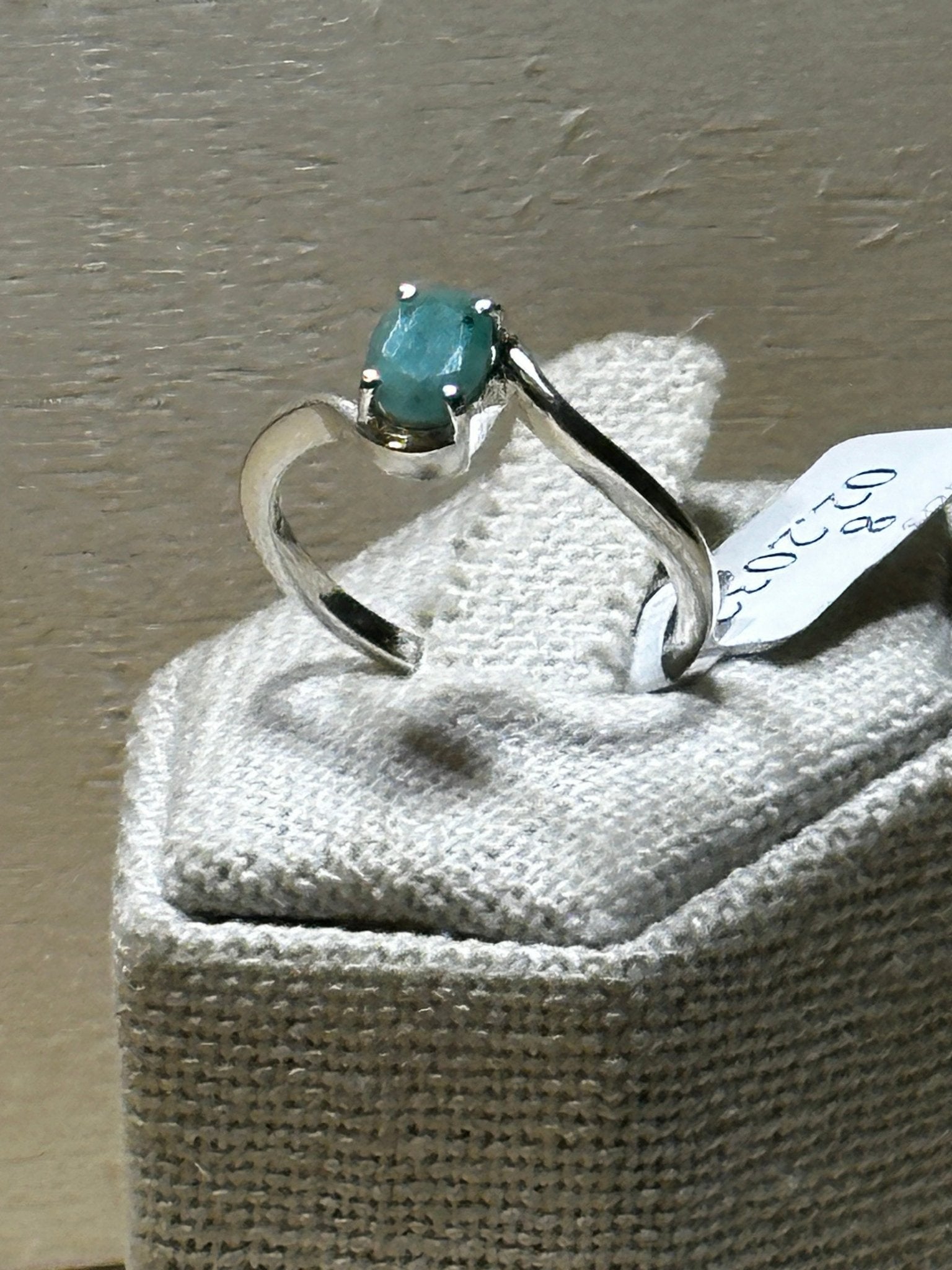 Emerald Ring Size 8 (02.2032) - Sacred Crystals Rings
