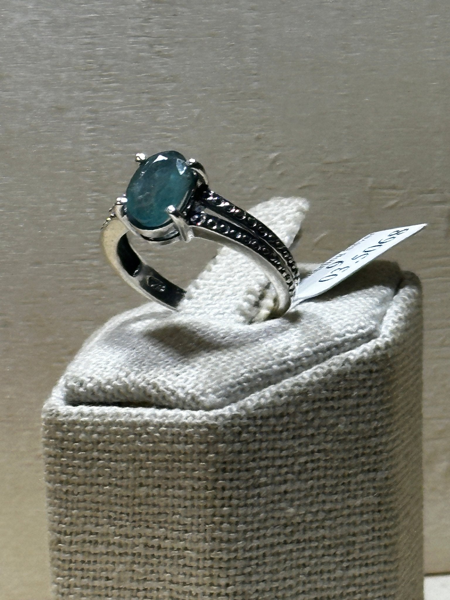 Emerald Ring Size 9 (03.5068) - Sacred Crystals Rings