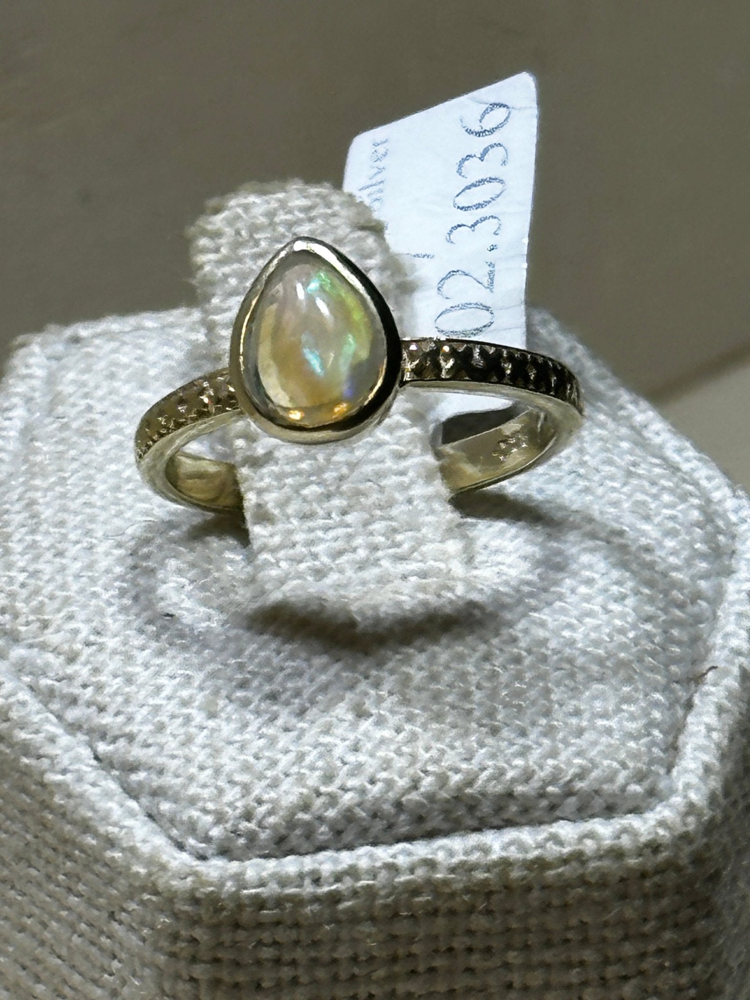 Ethiopian Opal Ring (02.3036) - Sacred Crystals Rings