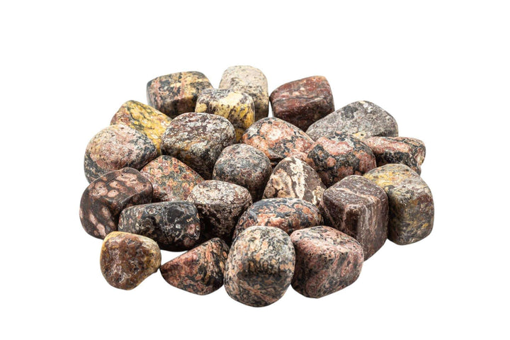 Leopard Skin Jasper Tumbled Pocket Stone