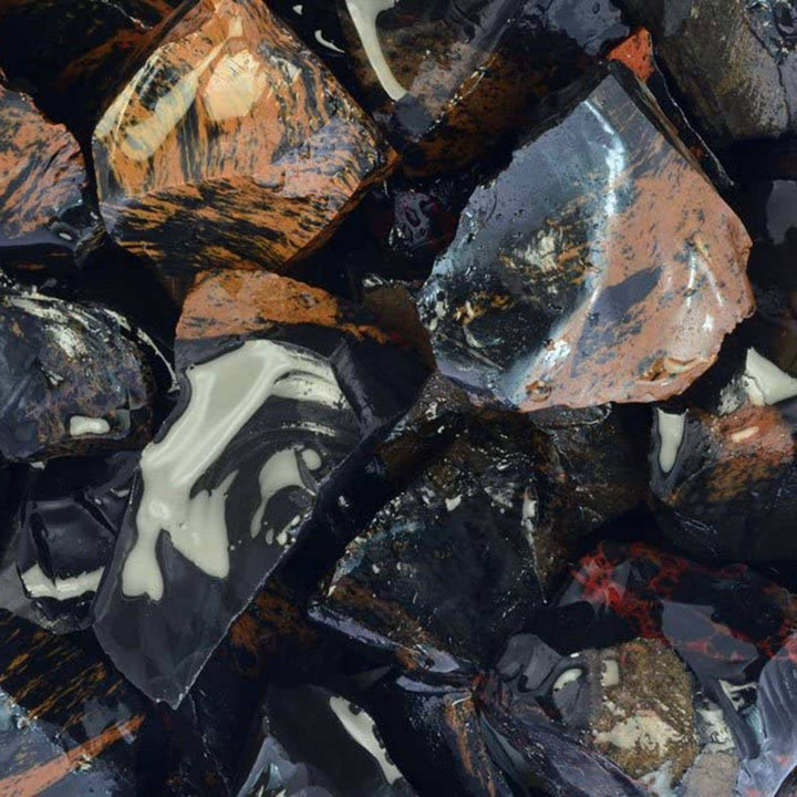 Rough Mexican Mahogany Obsidian