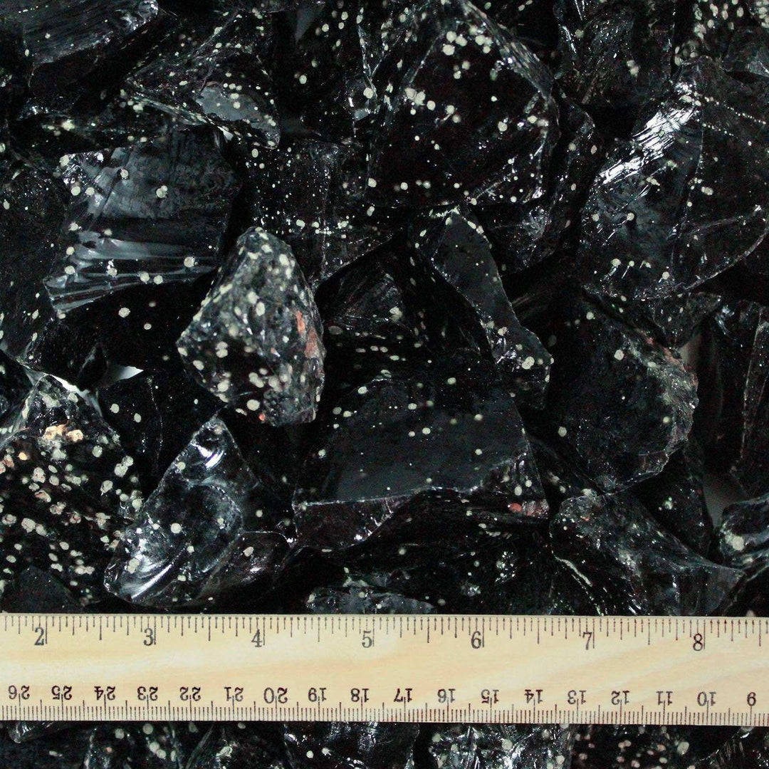 Rough Mexican Snowflake Obsidian