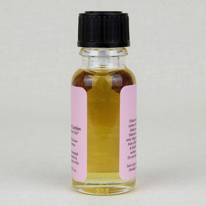 Faery Garden Oil — back label