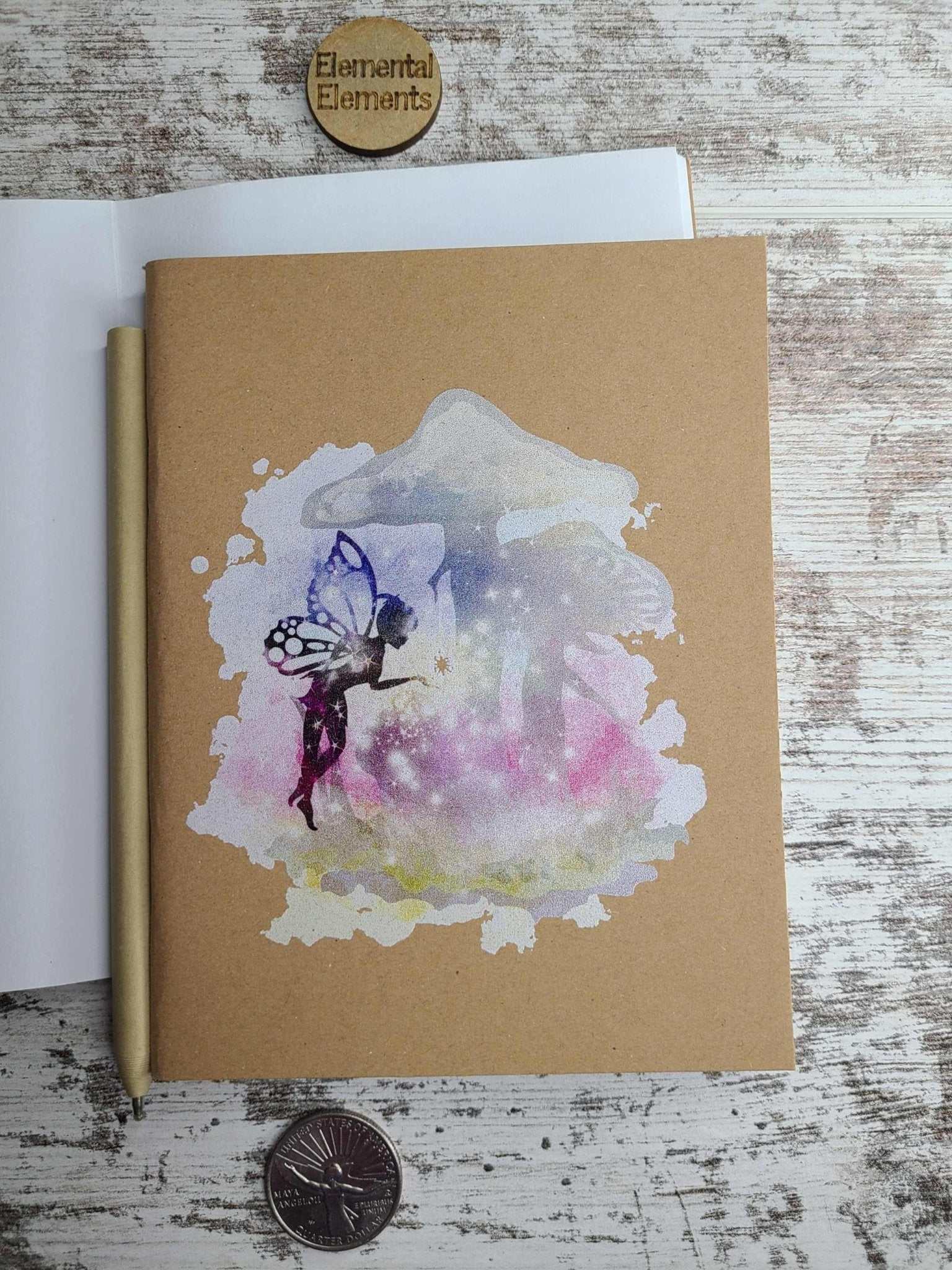 Fairy Toadstool Mushroom Journal - Sacred Crystals Sacred Book Store