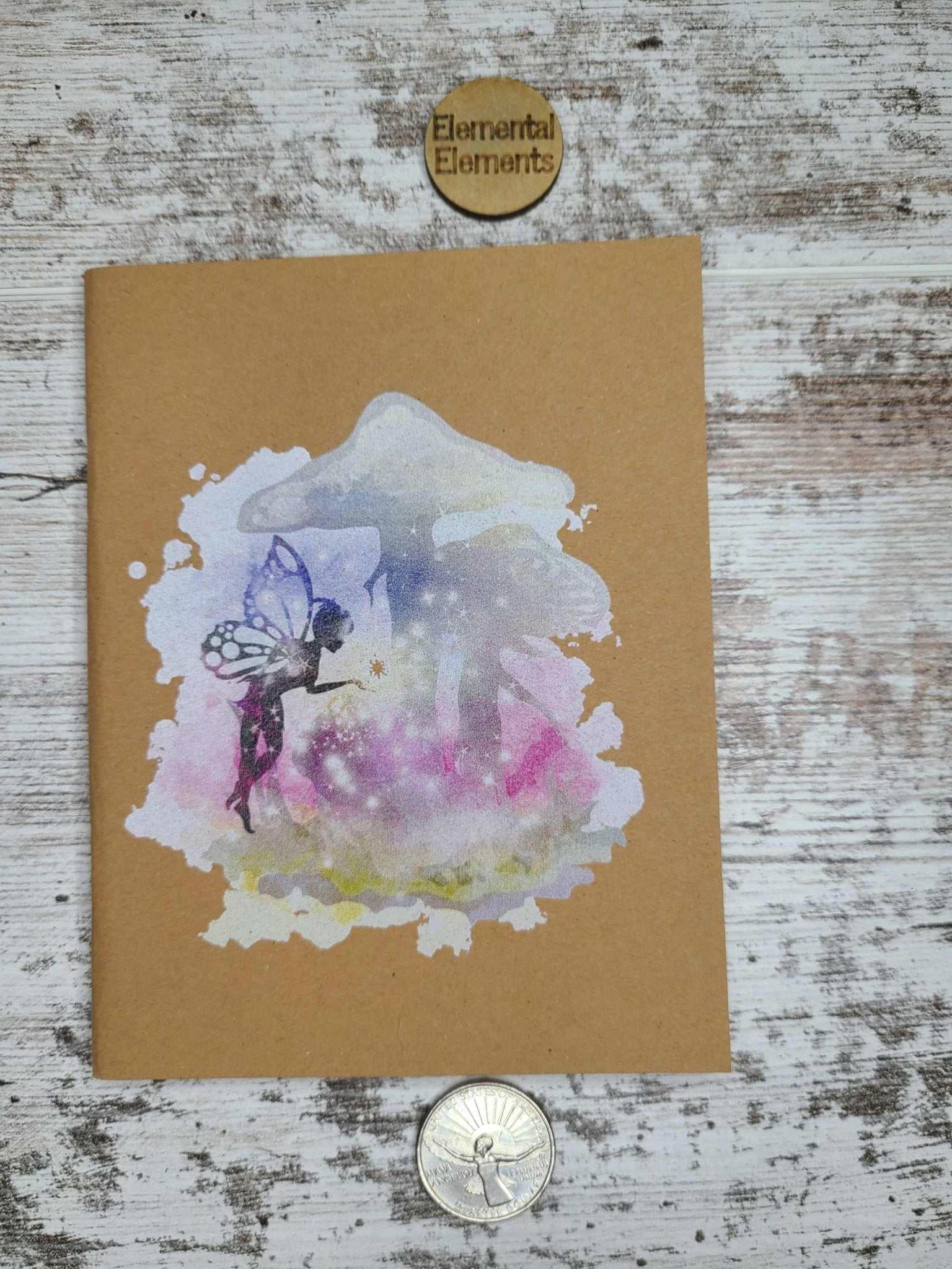 Fairy Toadstool Mushroom Journal - Sacred Crystals Sacred Book Store