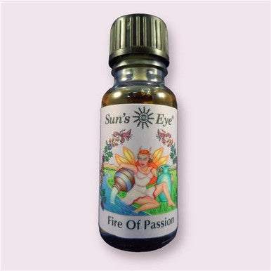 Fire of Passion Oil .5 oz - Sacred Crystals 0.5 oz Oils