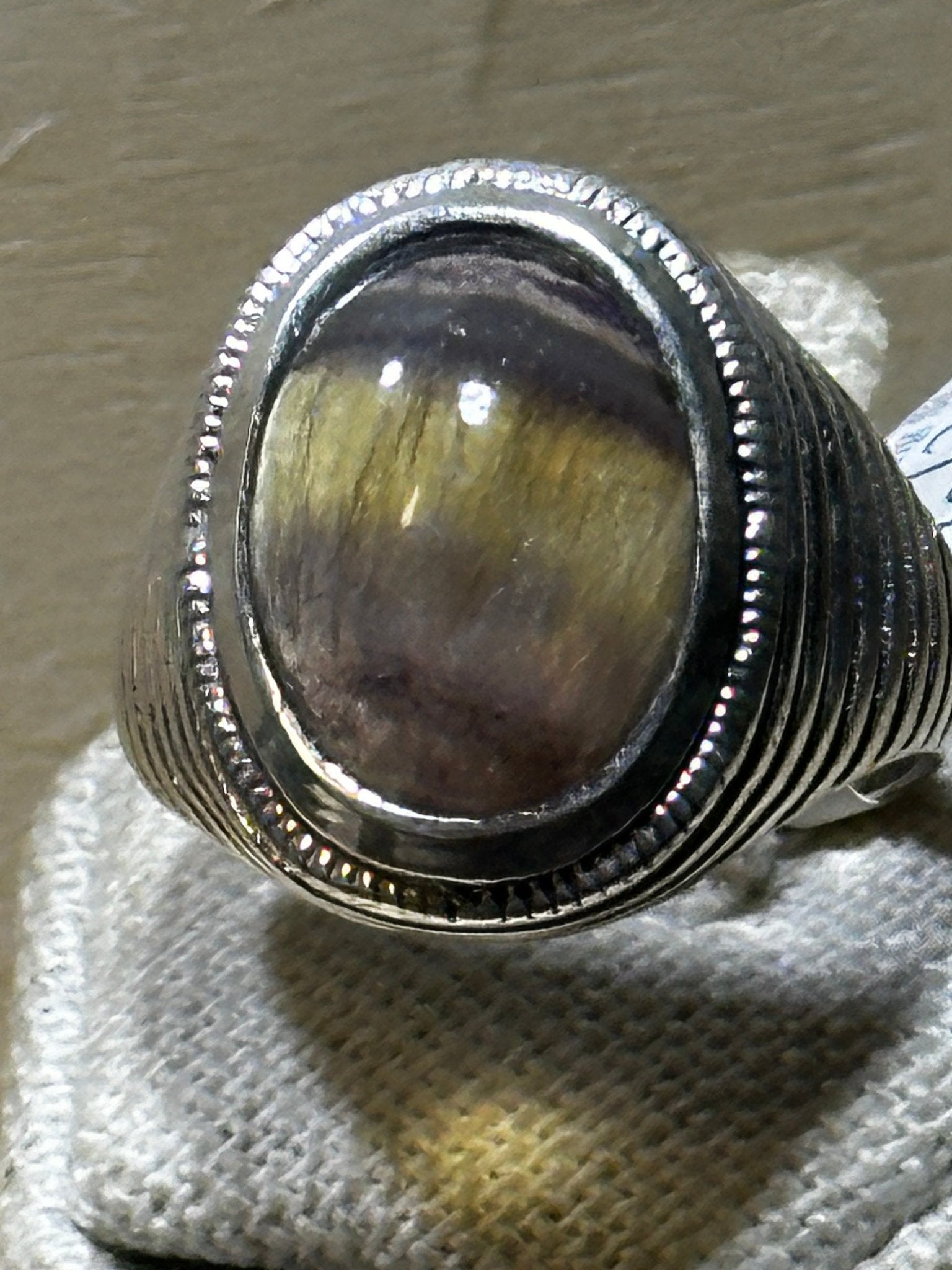 Fluorite Ring Size 12 (12.9072) - Sacred Crystals Rings