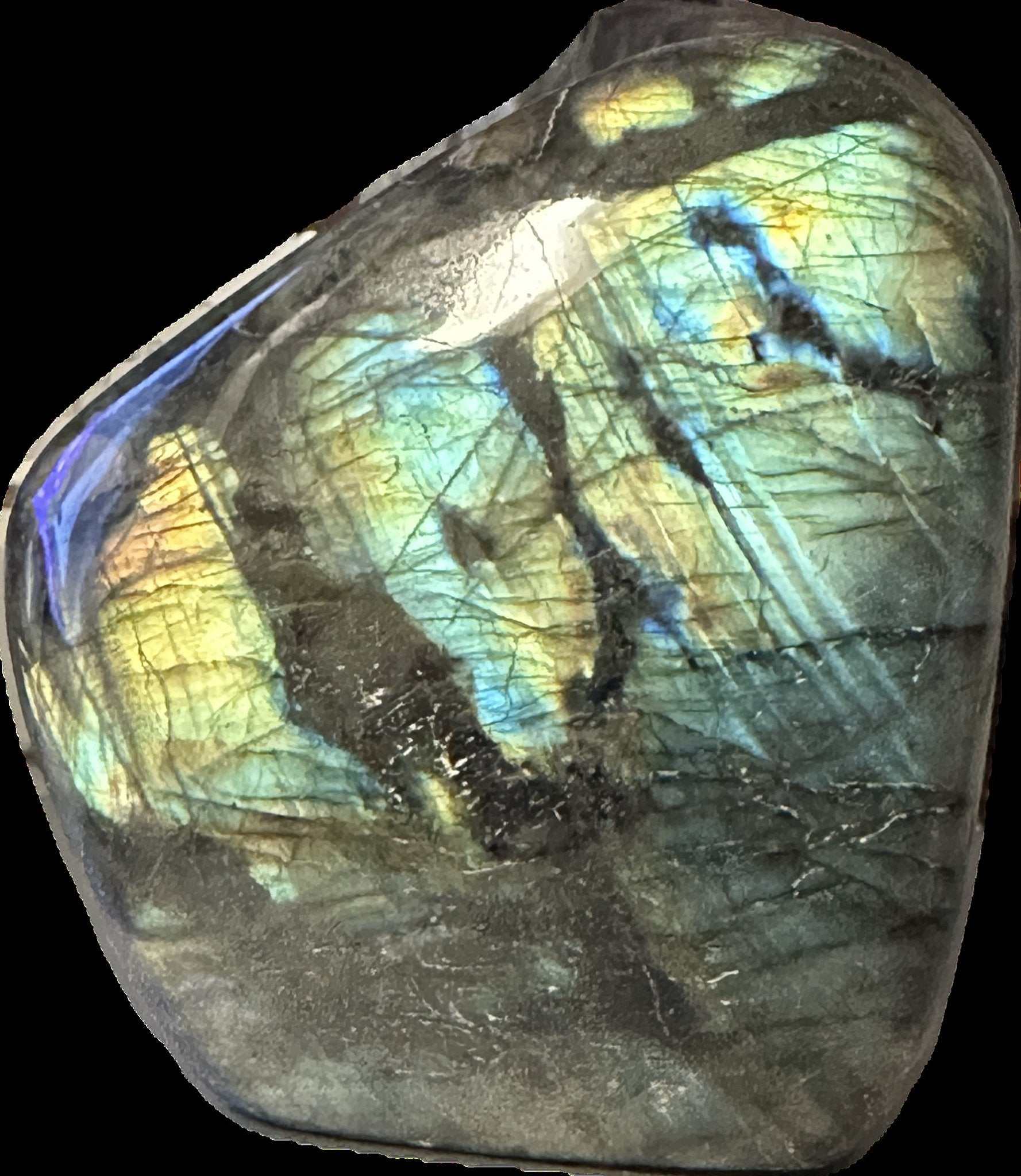Freeform Labradorite Specimen - Sacred Crystals Labradorite