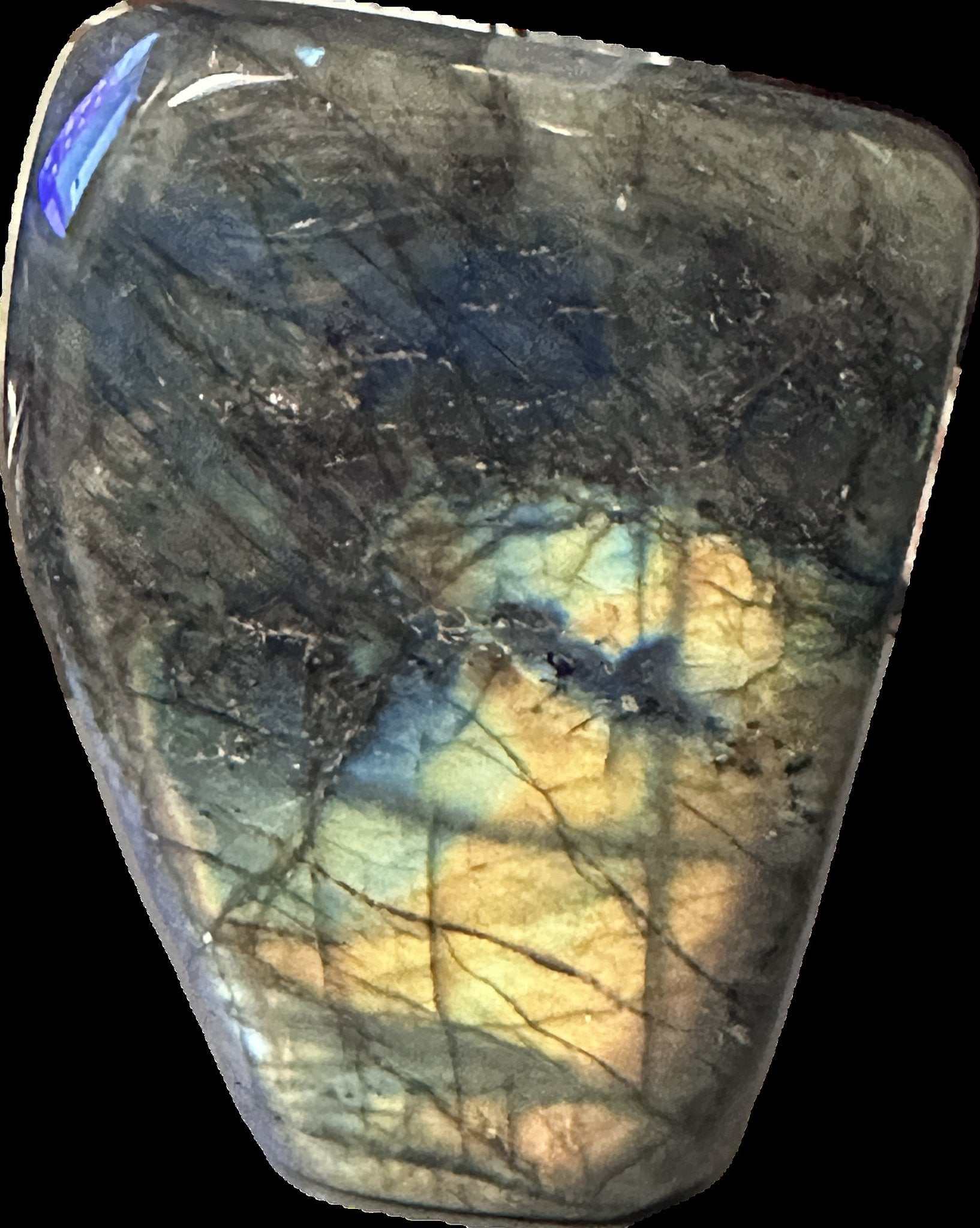 Freeform Labradorite Specimen - Sacred Crystals Labradorite
