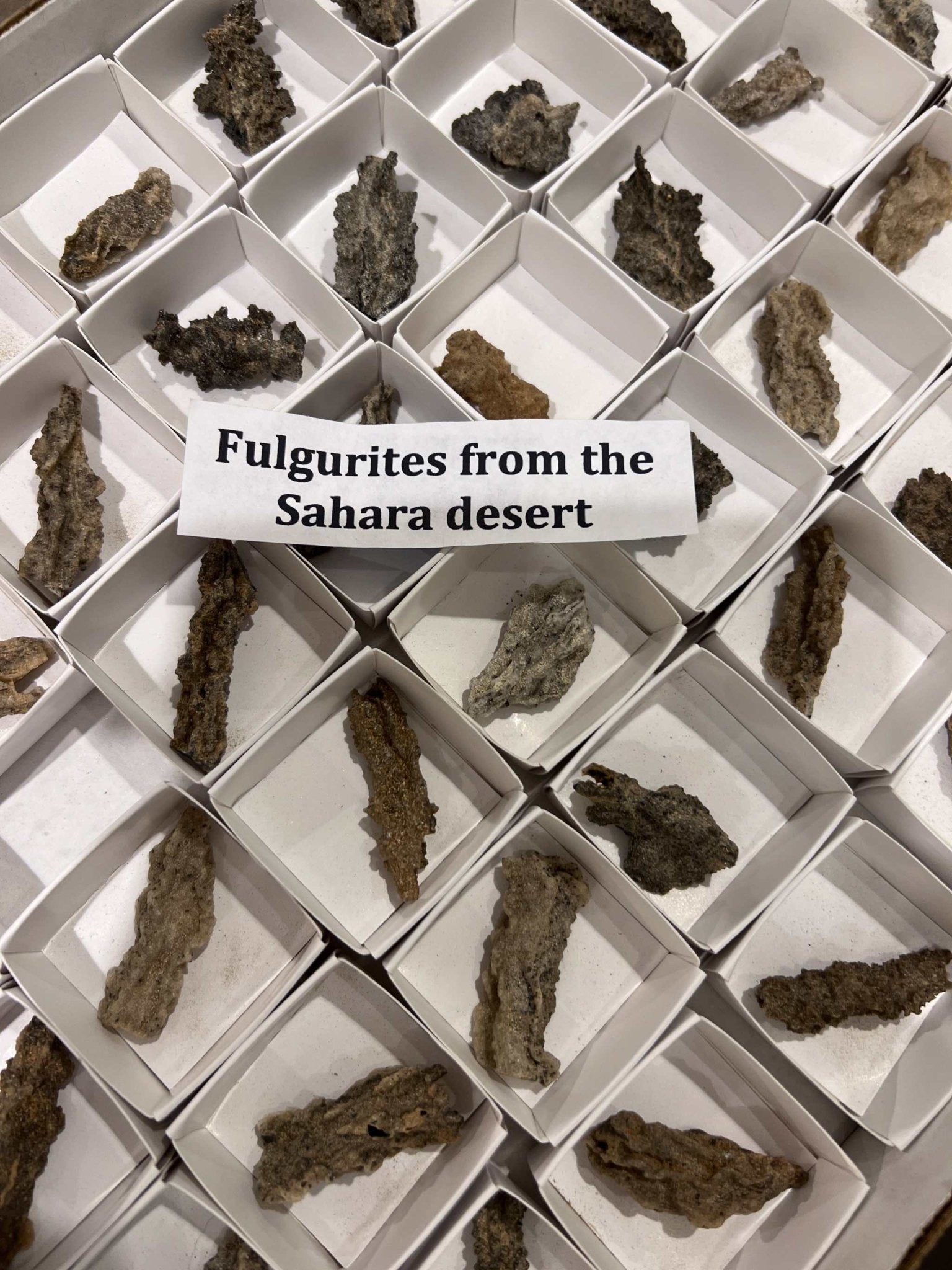 Fulgerite from Sahara Desert - Sacred Crystals All Crystals