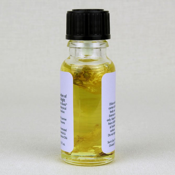 Garden of Delight Oil — back label