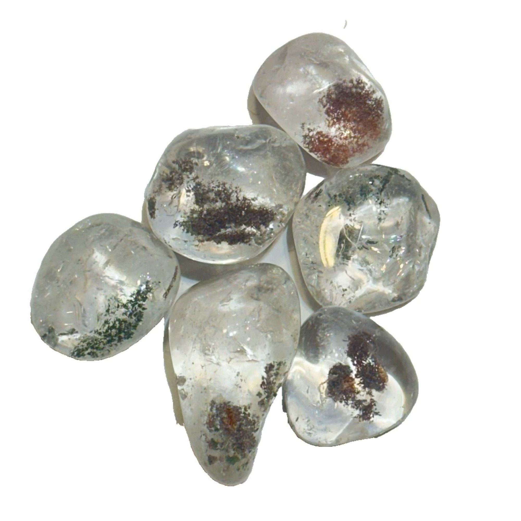 Garden Quartz (Lodalite) Tumbled Stone - Sacred Crystals Tumbled Stones