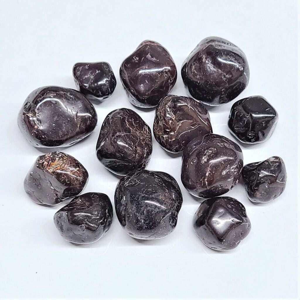 Garnet Tumbled Stone - Sacred Crystals Tumbled Stones