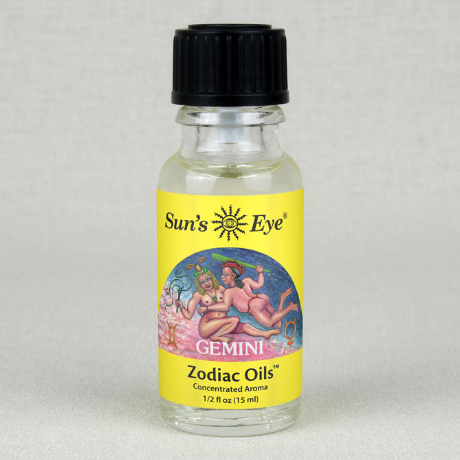 Gemini Zodiac Oil — Sun's Eye bottle