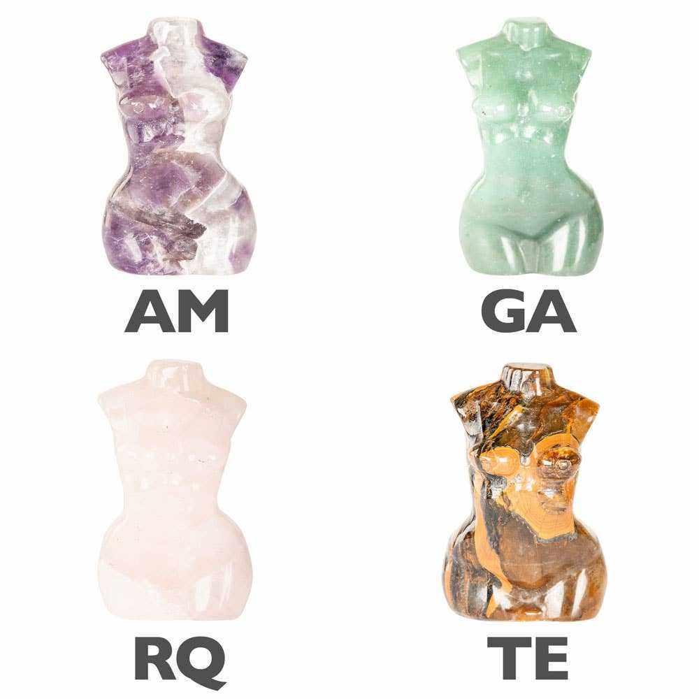 Gemstone Goddess Statue - Sacred Crystals All Crystals