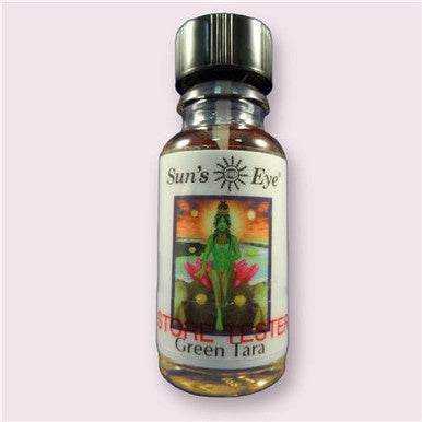 Green Tara Oil .5 oz - Sacred Crystals 0.5 oz Oils