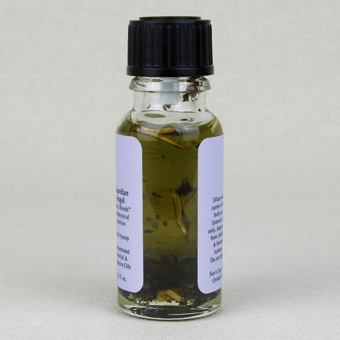 Guardian Angel Oil — back label