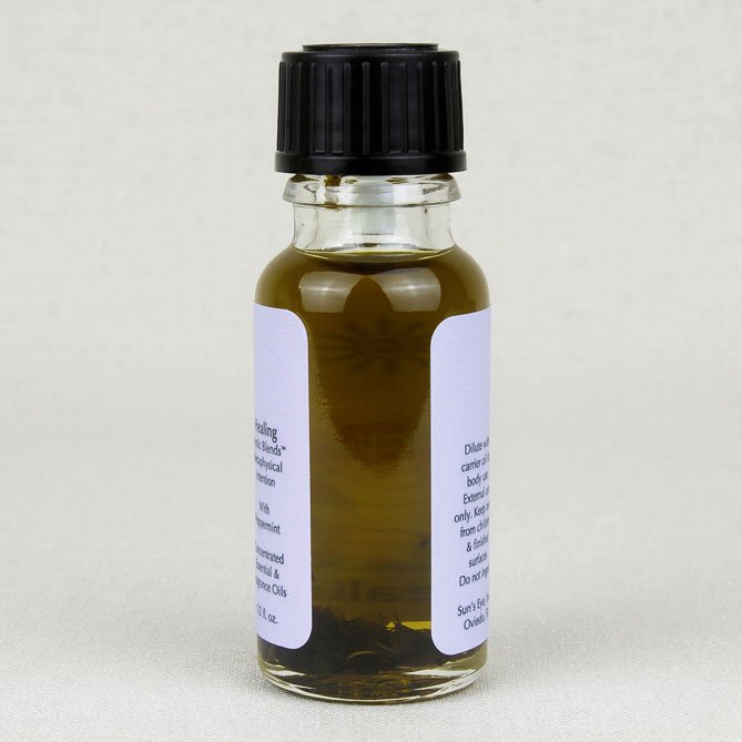 Healing Oil — back label
