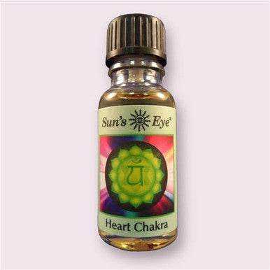 Heart Chakra Oil .5 oz - Sacred Crystals 0.5 oz Oils