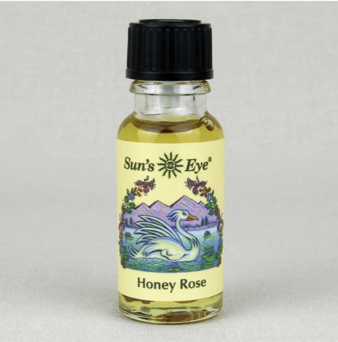 Honey Rose Oil .5oz - Sacred Crystals 0.5 oz Oils